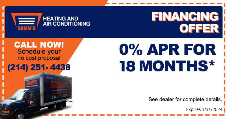 Jansamms Heating Air Financing Offer 18 Mo Apr Coupon New
